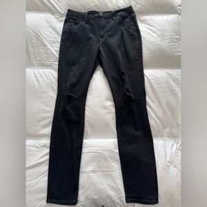 High-Waisted Rockstar Skinny Jeans